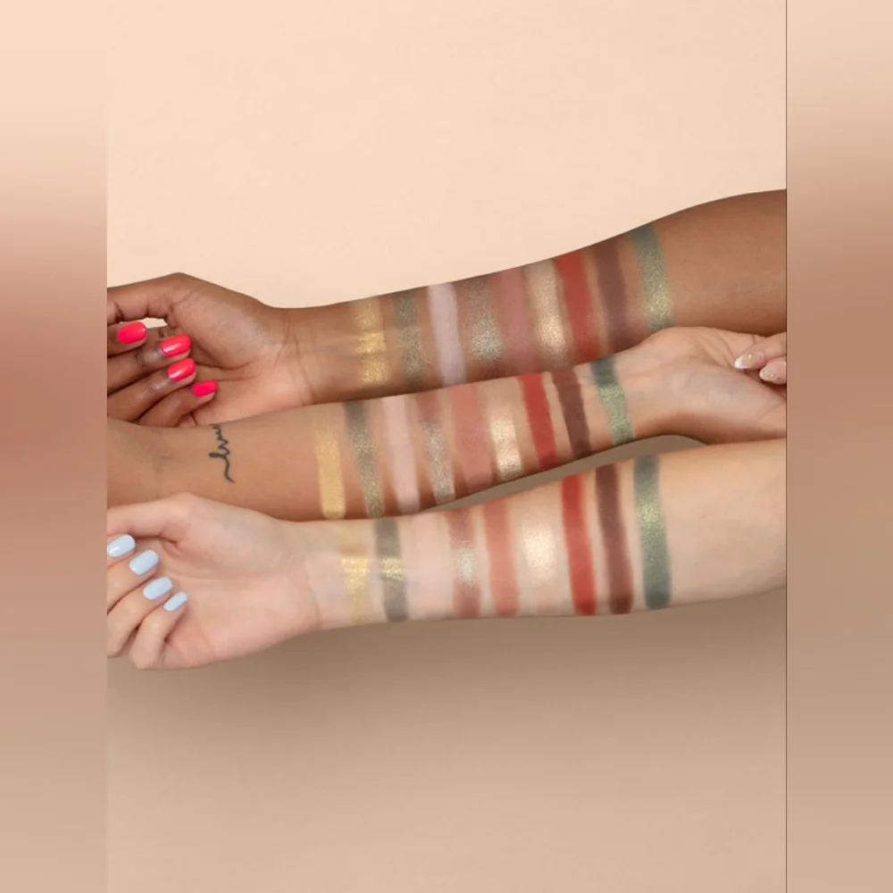 Ciaté London Trend 9 Shade Eyeshadow Palette in Olive, 10.8g/0.38oz